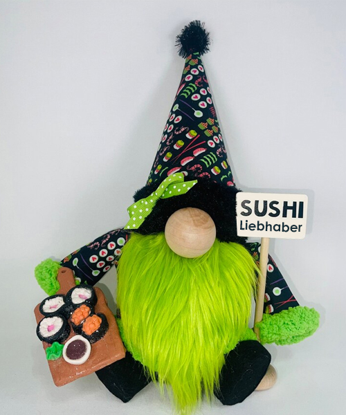 Sushi Liebhaber Gnom